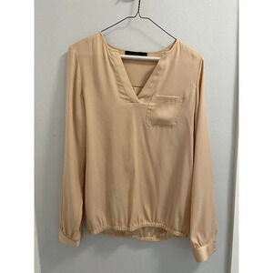 THE LIMITED BLOUSE SIZE SMALL “PEACH COLORED”